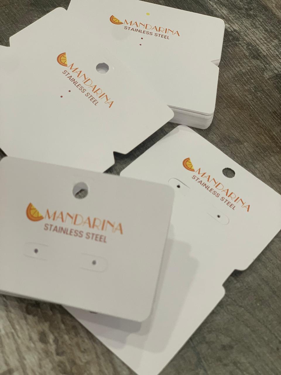 Tarjetas expositor Mandarina