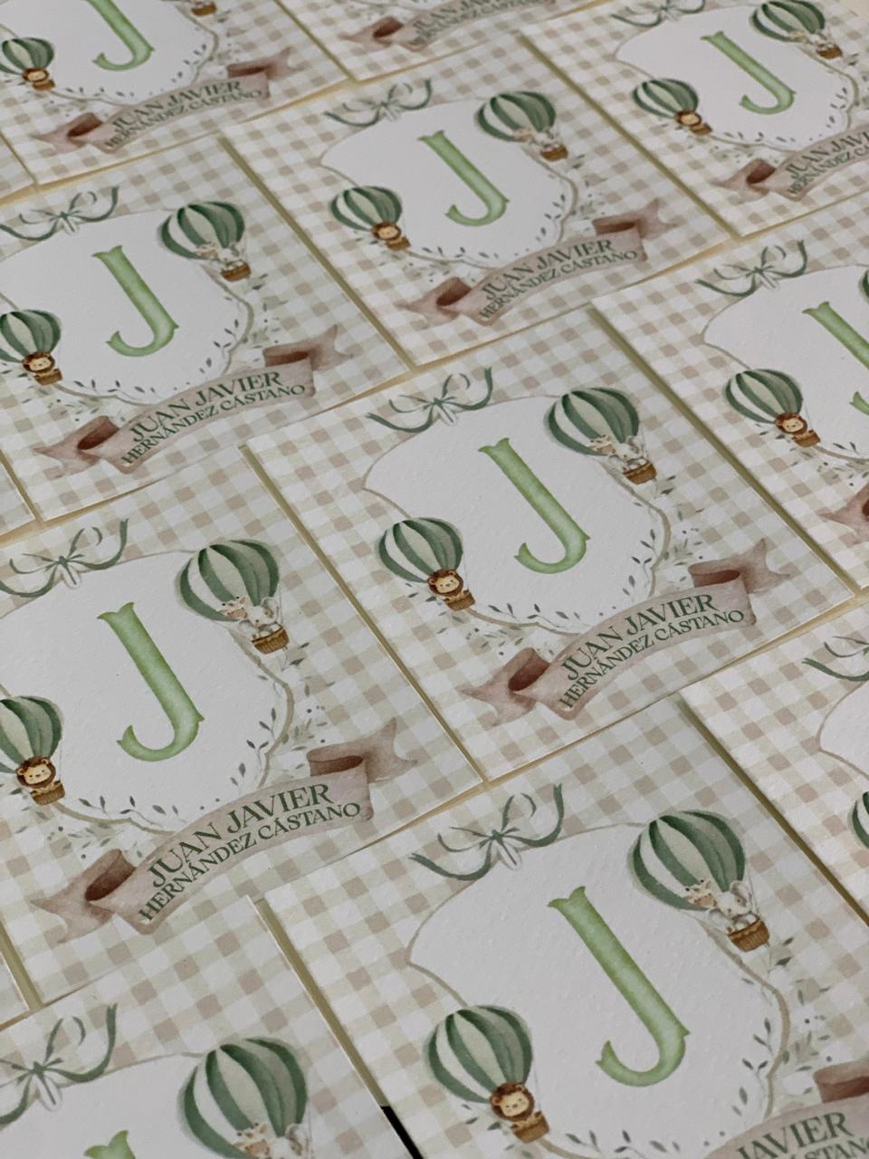 Tarjetas de bautizo