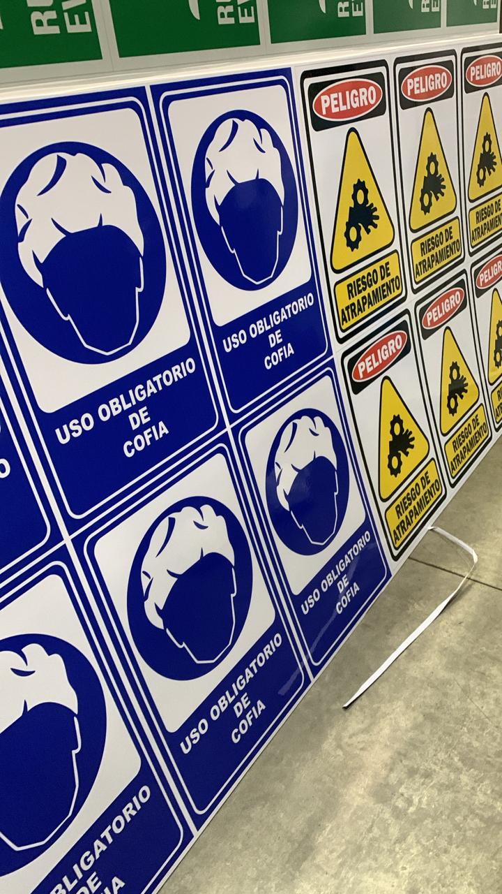 Señalética de seguridad en vinilo